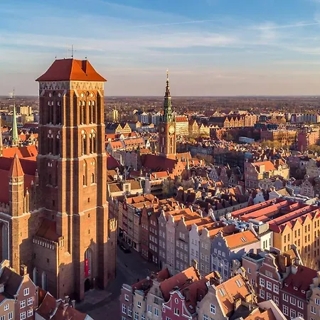 Old Town And River View Daire Gdansk